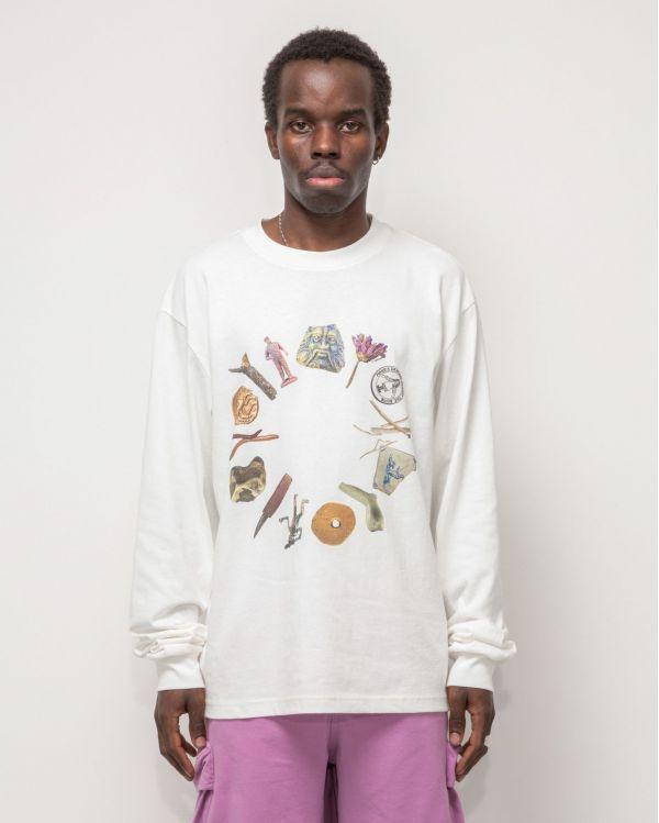 FINDINGS ECRU LONG SLEEVE T-SHIRT