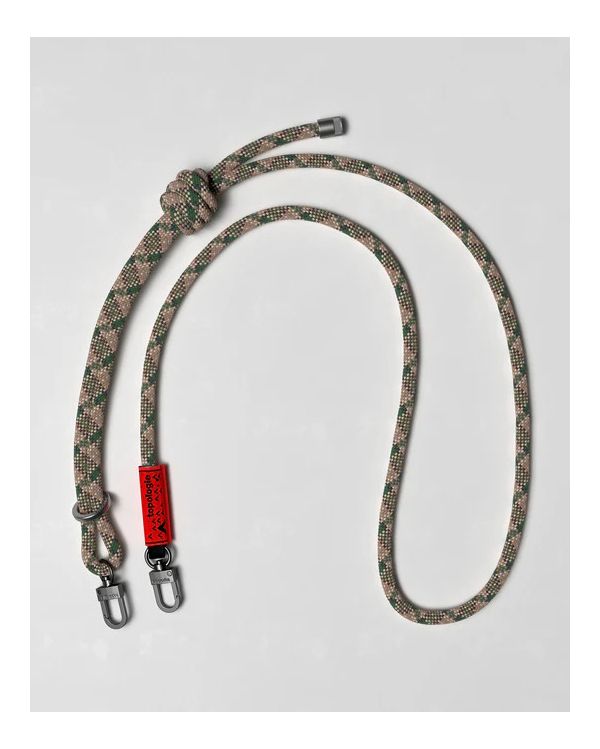 CORDON DE TELEPHONE STRAP 8MM ROPE BROWN CAMOUFLAGE